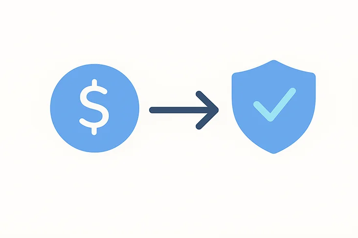More revenue zero overhead illustration